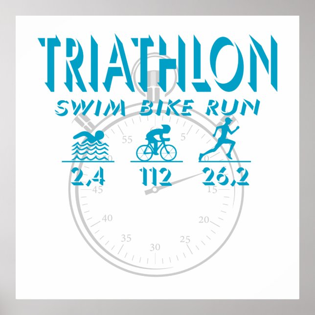 Triathlon Poster (Vorne)