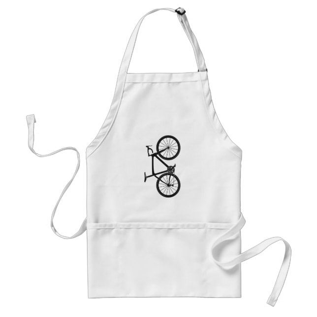 Triathlon Road Bike T Shirt Fahrradverleih Geschen Schürze (Vorne)