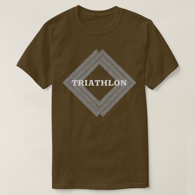 Triathlon Square T-Shirt (Design vorne)