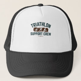 Triathlon Support Crew Familienbus Truckerkappe