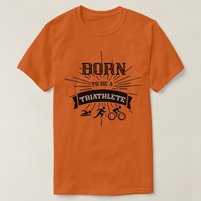 Triathlon Swim Bike Run 66 T-Shirt (Design vorne)
