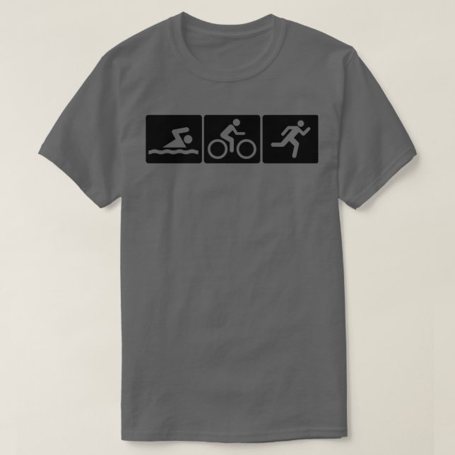 Triathlon Swim Bike Run Essential TShirt Classic T (Design vorne)