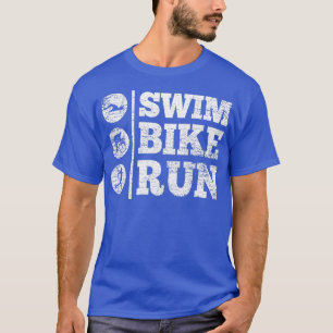 Triathlon Swimming Bike Race T-Shirt
