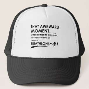 Triathlon trägt Entwürfe zur Schau Truckerkappe