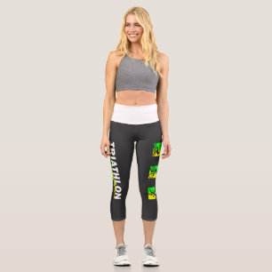 Triathlon Transzendenz: Schwimmen, Fahrrad, Erfolg Capri Leggings