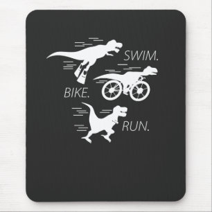 Triathlon Trex Mousepad