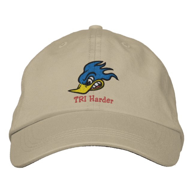 TRIATHLON TRI EMBROIDERIERTE BASEBALL-GAP BESTICKTE BASEBALLKAPPE (Vorderseite)