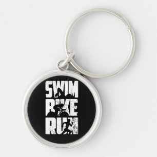 Triathlon Triathlet Schlüsselanhänger