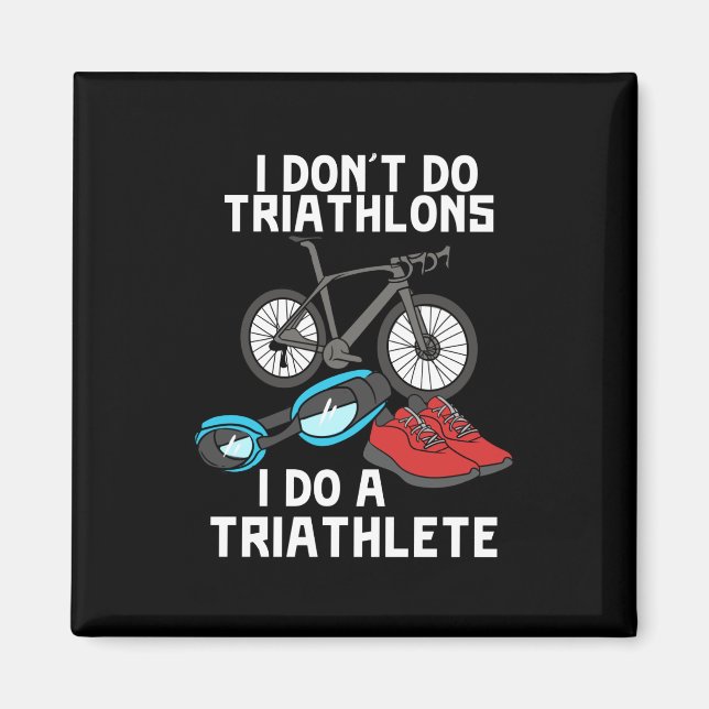 Triathlon Triathlete Magnet (Vorne)