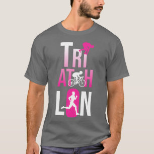 Triathlon triathlete sports gift 4 T-Shirt