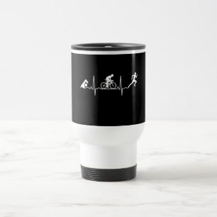 Triathlon - Triathlon Heartbeat Reisebecher