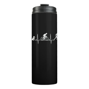 Triathlon - Triathlon Heartbeat Thermosbecher