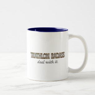 TRIATHLON ZWEIFARBIGE TASSE