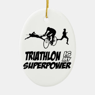 Triathlonentwürfe Keramik Ornament
