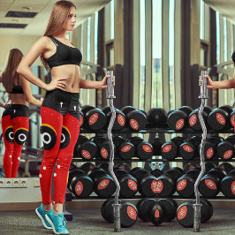 Tribal Afro Mask Capri Leggings