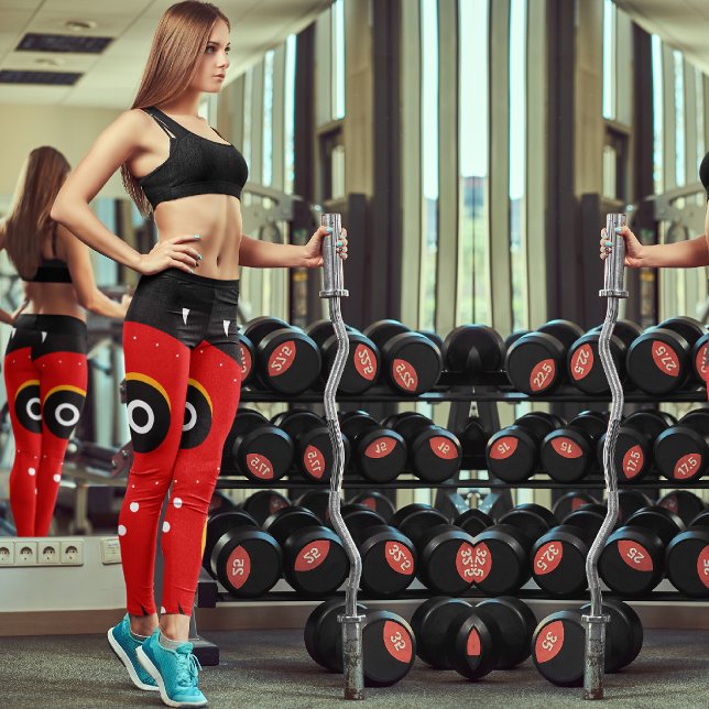 Tribal Afro Mask Capri Leggings (Von Creator hochgeladen)