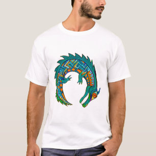 Tribal Alligator Art T-Shirt