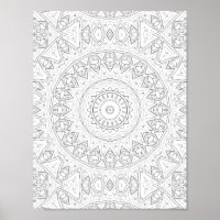 Tribal Arrow Mandala Malbuch Intricate Kunst