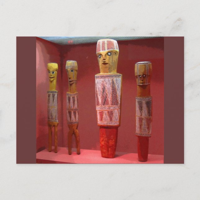 Tribal Art CB Postkarte (Vorderseite)