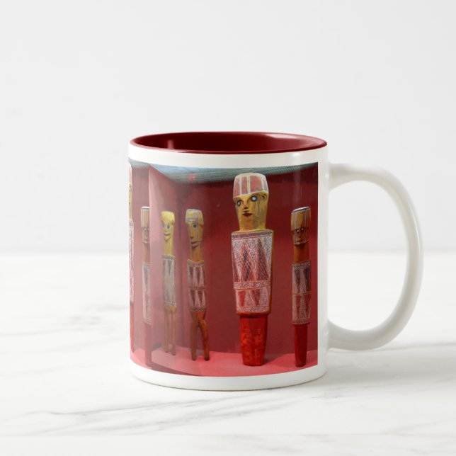 Tribal Art CB Zweifarbige Tasse (Rechts)