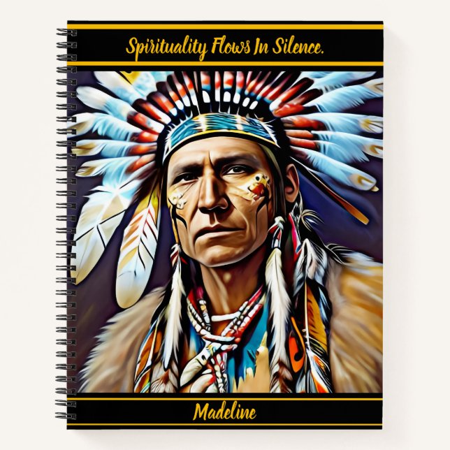 Tribal Art Diary: Künstlerische Ausdrucksformen Notizbuch (Vorderseite)