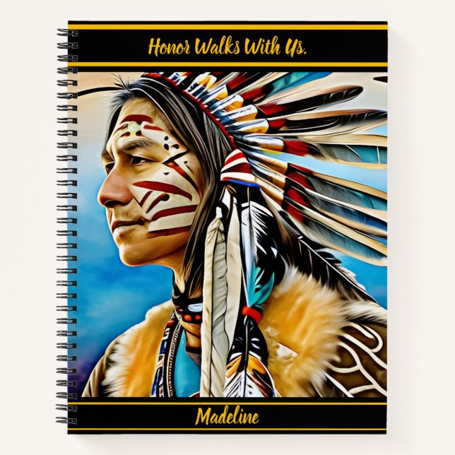 Tribal Art Journal: Fette Designs Notizbuch (Vorderseite)