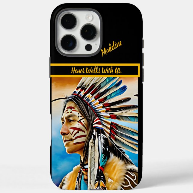 Tribal Art: kühne Designs iPhone 16 Pro Max Hülle (Rückseite)