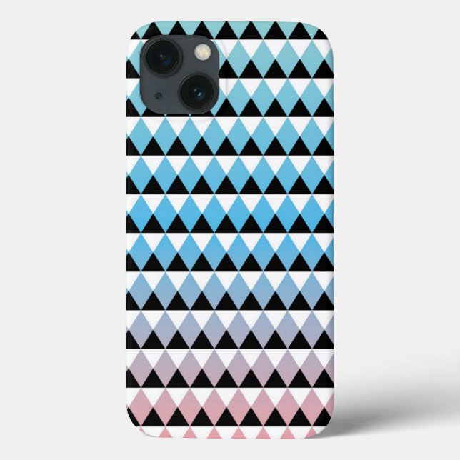 Tribal Aztec Ombre Muster Case-Mate iPhone Hülle (Rückseite)