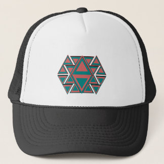 Tribal Aztec Pattern Trucker Hat Baseball Cap Truckerkappe
