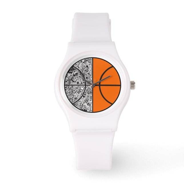 Tribal Basketball Armbanduhr (Vorderseite)