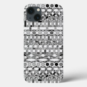 Tribal Batik - Grautöne Case-Mate iPhone Hülle