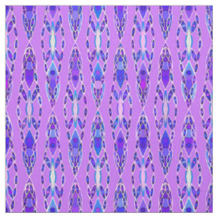 Tribal Batik - Lavender, Blue und Violet Stoff