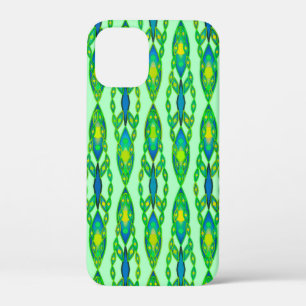 Tribal Batik - Mint, Smaragdgrün und blau title_seo2