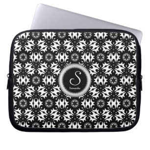 Tribal Batik Muster Monogram 10in Tablet Notebook Laptopschutzhülle