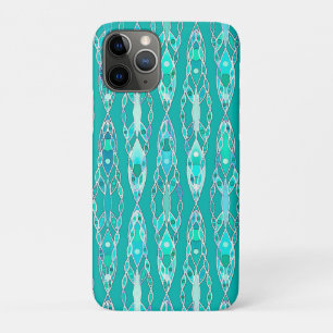 Tribal Batik - Türkis und Aquamarine Case-Mate iPhone Hülle