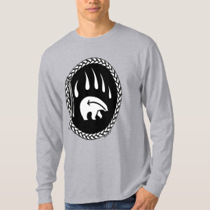 Tribal Bear Art Shirt Bärenkunst Männertrampen