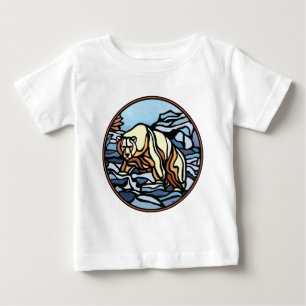 Tribal Bear Baby T - Shirt Polar Bear Baby Shirts
