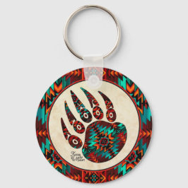 Tribal Bear Paw Schlüsselanhänger