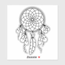 Tribal Boho Dreamcatcher-Kontur
