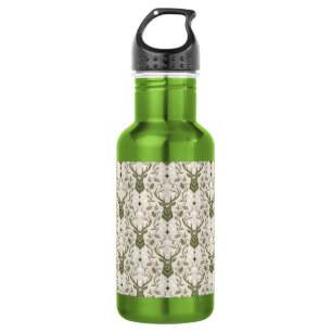 Tribal Boho Hirsch, Träumend von Hirschen Edelstahlflasche