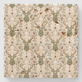 Tribal-Boho-Hirsch, Träumend von Hirschen Steinuntersetzer