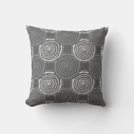 Tribal Circle Pattern Throw Pillow Kissen