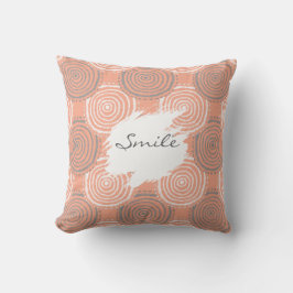 Tribal Circle Pattern Throw Pillow Kissen