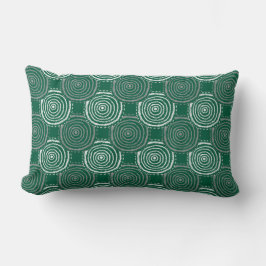 Tribal Circle Pattern Throw Pillow Lendenkissen