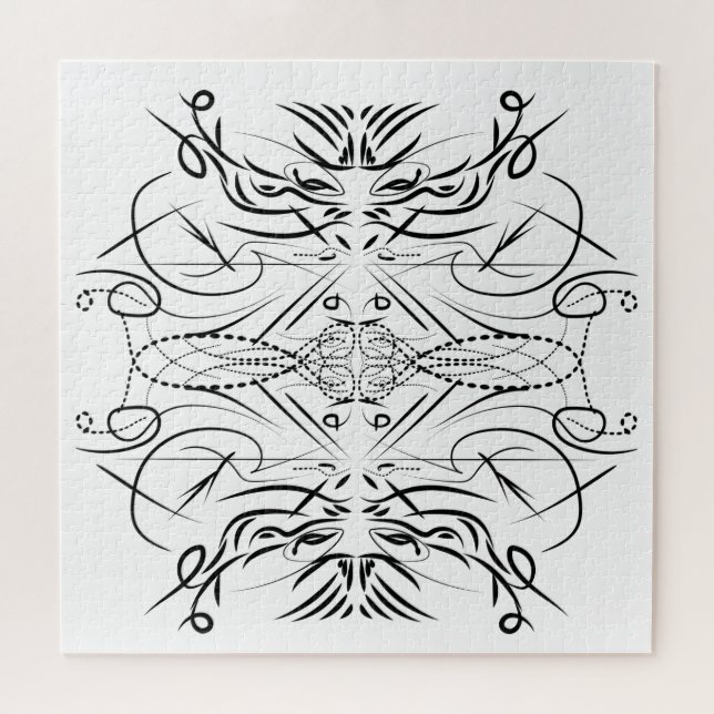 Tribal Creative Art Pattern Game (Horizontal)