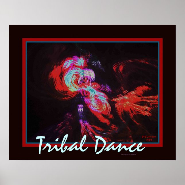 TRIBAL DANCE POSTER (Vorne)