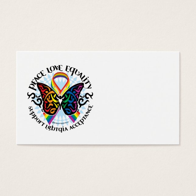 Tribal des papillons LGBTQIA (Devant)