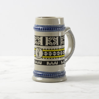 Tribal Ethnic/Gelbband Bierglas