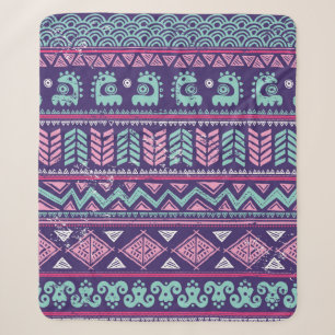 Tribal ethnic seamless sherpadecke