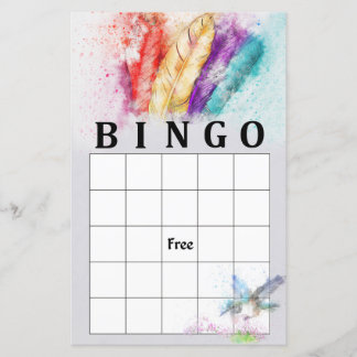 Tribal Feather Bingo-Spiel